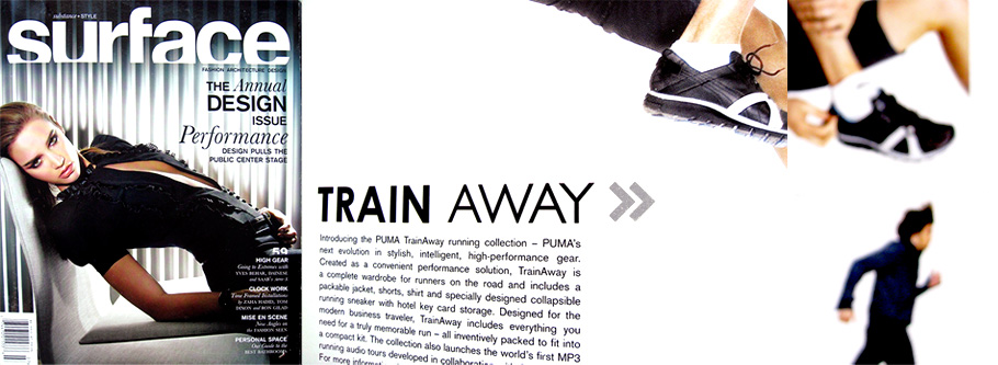 surface magazine puma advertorial detail